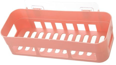 Haofy Estante de Cesta de Pared, Maximizar el Espacio del Baño, la Rejilla Almacenamiento, el Organizador Multifuncional, Diseño Ahorro Espacio, Construido con Plástico Premium, No Se Requiere