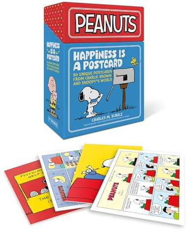 Peanuts: Happiness Is a Postcard: 50 Unique Postcards from Charlie Brown and Snoopy’s World