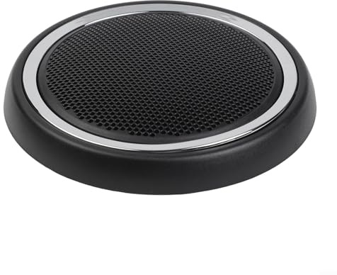 Copertura altoparlante anteriore in ABS per Mini Cooper R56 R55 R57 R58 R59, griglia altoparlante nero cromato, sostituisce 51412753333 51412756567