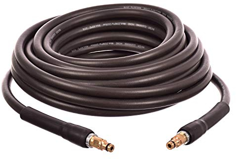 TECHKAR - 10m Hochdruckreiniger Schlauch, Kompatibel mit vielen Modellen Kärcher K-Serie - 200Bar Verlängerungsschlauch mit Quick Connect Anschlüsse - Hochdruckreiniger Ersatzschlauch