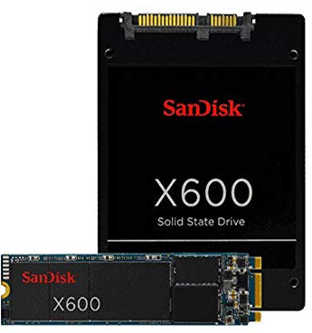 Sandisk X600 128Go M.2 Série ATA III - disques SSD (128 Go, M.2, Série ATA III, 530 Mo/s, 6 Gbit/s)