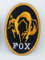GK Metal Gear Solid Kojima Foxhound Fox Hound Aufnäher zum Aufbügeln, bestickt, gelber Rand