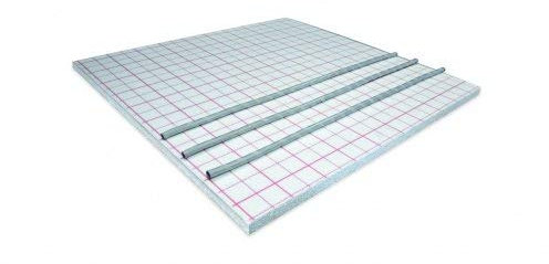 Fußbodenheizung Systemplatten mit Klett-/Velourkaschierung für Flächenheizung Auswahl-Dämmplatte Klett 30-2mm WLG045