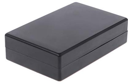 Kcnsieou Caja impermeable negra impermeable para instrumentos electrónicos de 125 x 80 x 32 mm