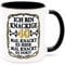 Ich bin knackige 40 Jahre Tasse Becher Kaffeebecher Kaffeetasse Geschenk zum Geburtstag Geburtstagsgeschenk für Mann Frau Geburtstagsdeko Deko Mama Papa Opa Oma Geburtstagstasse Kollege Keramik 330 ml