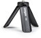 1/4 Mini Tripod, Tabletop Desktop Stand Compact Tripod with 1/4 Screw for weeylite K21 Stick Light, S03/S05 Pocket Photo Light, Camera, Smooth 4, Osmo Mobile, Vimble 2, Gimbal Handle Grip Stabilizer