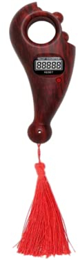 Kellegour 1 Stück Digital-Finger-Zähler,Handzähler Zähler mit LCD-Digitalanzeige,Islamische Tasbih-Perlen,Prayer Beads Counter,Buddha Beads Counter,für Buddhistisches Gebet