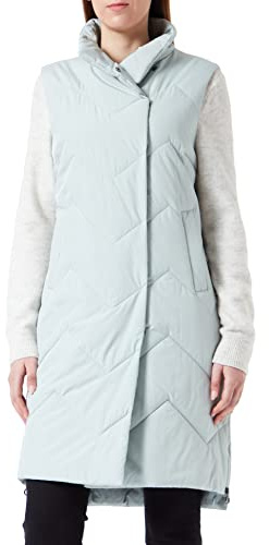 bugatti Damen 360300-31254 Sportswear Westen, grau-230, 40 EU
