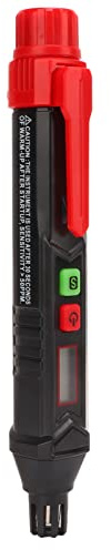 Pen Type Portable Gas Leak Detector Handheld Natural Gas Sniffer Double Alarm Sensitive with LCD Display Combustible Gas Alarm 50 to 1000PPM Detection Range