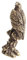 Homoyoyo Adler-Messing-Ornament Figur Miniaturschmuck Mini-Strich Vintage Adlerstatue Desktop-Adler Schreibtisch Skulptur Kupfer schmuck Ornamente schmücken