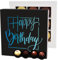 Hallingers Happy Birthday L - Manufaktur Pralinen Geschenk handmade ohne Alkohol aus Edelkakao Schokolade (Box) - Geschenk im Sommer & als perfektes Grillgeschenk | Geburtstag Glückwunsch Danke Jahres