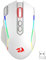 Redragon M810 Pro - Ratón inalámbrico para gaming, 10000 DPI con cable, con botón de disparo rápido, 8 teclas macro, 45 horas de potencia continua y retroiluminación RGB para PC, Mac, portátil
