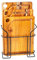 Erreke Planche a Decouper Bois Teck Naturel, Planche à Découper Bois, Réversibles Tailles Différentes, Comprenant un Support, Cuisine et Barbecue
