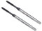 CoCud Spirale pointe Taraud, Métrique M2 x 0,4 Filetage, TICN Revêtu Haute Vitesse Acier DIN371/376 Vis Fraisage Filetage Taraud - (Applications: pour Taraudage Perçage Machine), 2 Pcs