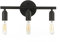 Mengjay Spiegelleuchte 3 Flammig, E27 Retro Spiegellampe, Vintage Industrie Wandleuchte, Metall Wandlampe, Wasserdichte Badlampe, Schicke schlichte Badleuchte, Ohne Leuchtmittel