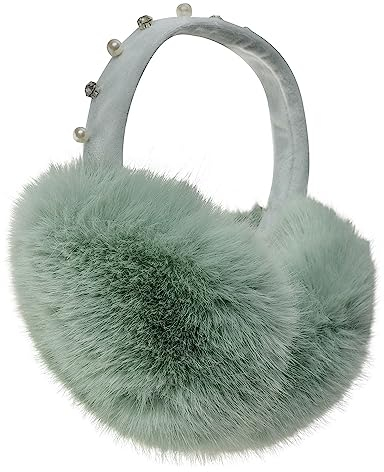 Juleeze Ohrenschützer für Mädchen Grün Polyester Ohrenwärmer für Damen