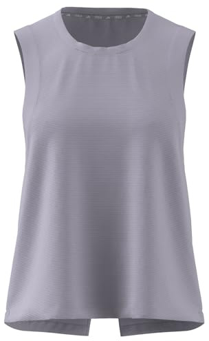 adidas Damen Studio Tank Top, Silver Dawn/Grey Two, XL