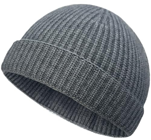 PHILIGHTS Fisherman Beanie-Mütze, dünne Wolle, für Herren, Damen, Trawler, Totenkopfmützen