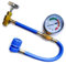 FREEZEECO Tubo per Climatizzatore con Manometro/Misuratore per Auto - con Filettatura Tipo A - Tubo 15/30 Cm - Autoriempimento Climatizzatore per Auto - Set Ricarica Climatizzatore per Auto