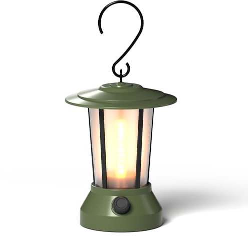 LED Flamme Lampe, Campinglampe Vintage-Laterne, USB wiederaufladbare Nachtlicht, Flammen-Imitation campinglampe für den Einsatz beim Camping im Innen- oder Außenbereich, Party