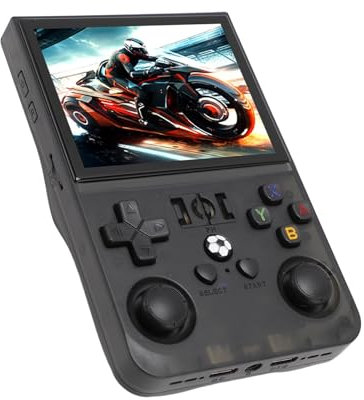 Bewinner R36PRO Retro-Handheld-Spielekonsole, 18000 in 1 Open-Source-Retro-Spielekonsole, Integrierte TF-Karte, 3,5-Zoll-IPS-Bildschirm, Unterstützt Mainstream-Emulator