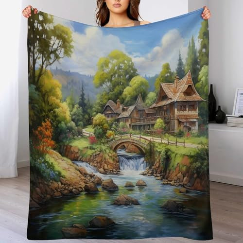 Paradies Decke Flauschige Decke Fleecedecke Weich Und Warm Als Sofadecke, Wohndecke Oder Tagesdecke, Decken Für Couch （150×200cm）