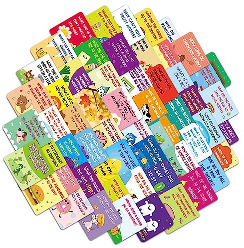 HAPINARY 60St Hinweis party für Niedliche Karten party Lunchboxen Witze scherzen lustig Lunchbox-Karten für Fragen Karten Papierstau