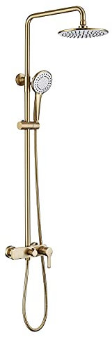 Tête de Douche à Manche Simple de Douche Ensemble de Douche Mural de Salle de Bain Murale de Douche ui