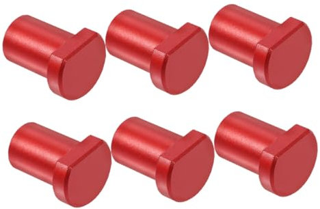 jojofuny 6stücke Werkbankhaken Aus Aluminiumlegierung Für T-schienen-positionierungsplanung Kompatibel Hundelöchern Für Holzbearbeitungstische