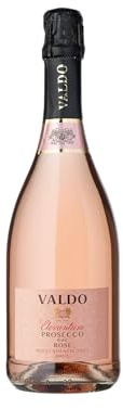 VALDO Elevantum Prosecco DOC Rosé Brut Millesimato - 750ml (Packung mit 6)