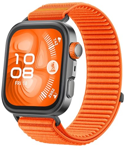 No Gap Nylon armbänder Kompatibel mit Huawei Watch Fit 4 Pro Armband Geflochten Uhrenarmband Kompatibel mit Huawei Watch Fit 3/4 / Fit 5 Pro Band