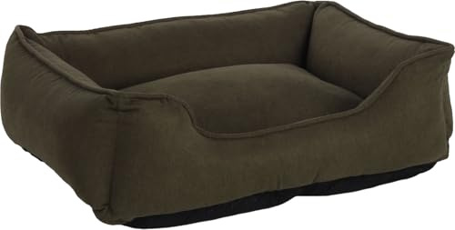 Flamingo hundebett - katzenbett - Bett Zoran grün - waschbares Hundebett mit Griff - 65x50x20cm