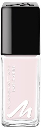 Manhattan Last & Shine Nagellack, Hellrosa, glänzender Nail Polish für 10 Tage idealen Halt, Farbe Fit For A Princess 215, 1 x 10ml