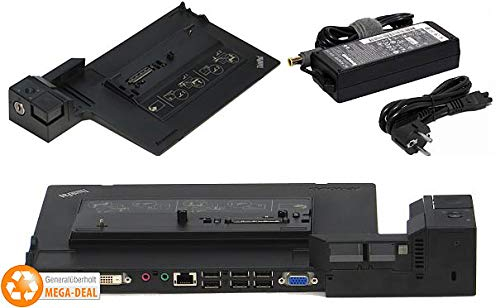 Lenovo Zubehr zu Series 3 Docking Type 4337 + 2 Schlssel + Netzteil (Zertifiziert Und Generalberholt)