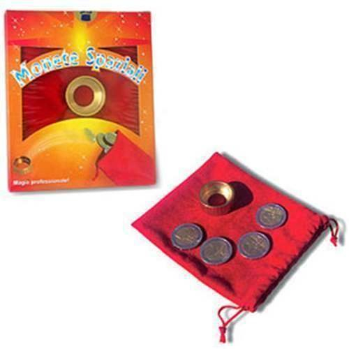 Space Coin Deluxe - 2 Euro - Magie mit Tuch - Zaubertricks und Magie
