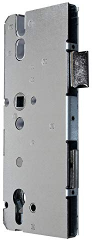 KFV Reparatur Schlosskasten Hauptschloss AS 8092 Dornmaß: 80mm (77mm) / Entfernung 92mm, incl. SN-TEC Montagematerial zum Schrauben und Nieten & SN-TEC Montageanleitung