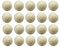 GERILEO 10/20 Stück Tischfußball Kickerbälle 33 mm – Buchenholz Kickerbälle, Kickerball, Tischfussball, Tischkicker Kicker-Ball, Ersatz, Ball, Spiel (20 Bälle)