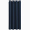 PONY DANCE Décoration de Fenêtre - Rideaux Occultant Isolation Thermique avec Oeillets pour Maison Chambre de Bébé/Adulte, 132 cm Largeur sur 137 Hauteur(52''x 54''), 1 Pièce, Bleu Foncé