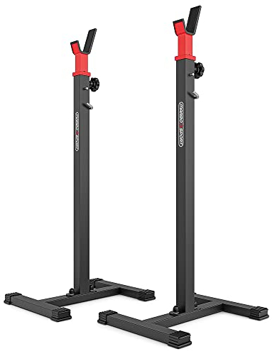 Marbo Sport Höhenverstellbarer Hantelständer Hantelablage für Langhantel Paar MS-S101