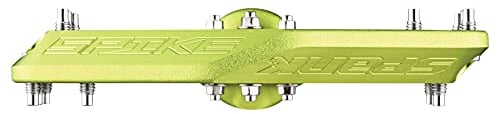 Spank Pedales Spike Reboot Green Fahrradpedale, grün, 100x100mm