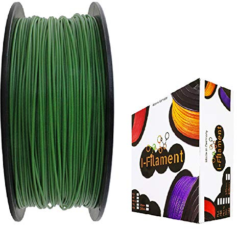 I-Filament 3D-Drucker PET-G 1,75mm 1kg Spule Rolle (Gras Grün)