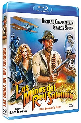 Quatermain - Auf der Suche nach dem Schatz der Könige 1985 / King Solomon's Mines / Allan Quatermain et les mines du roi Salomon / Las Minas Del Rey Salomon [Blu-ray] EU Import. Deutsche Tonspur.