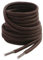 VSUDO 200 cm Lacci Marrone Scuro Rotondi per Scarponi/Stivali, Stringhe ø4 mm per Scarpe da Passeggio, Dark Brown Boots Lace, Lacci per Scarpe da Lavoro/Trekking (1 Paio-Marrone Scuro-200cm)