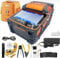 Elfcam® - Soudeuse Fibra Óptica Ai9 Kit, Tipo Alinaje - Corazón de corazón, 6 Motores, Iluminación y Photometro Integrado, Pantalla táctil para FTTH & FTTx