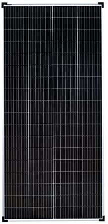 enjoy solar Mono - Panel solar monocristalino de 200 W, 36 V, Adecuado para casas de jardín de 24 V, central de balcón, autocaravana, barco de caravana (mono 200 W, 36 V)