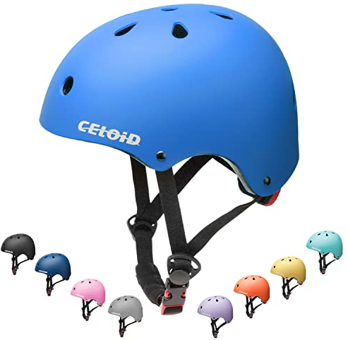 DE-Kids Helmet-Single-Blue-S