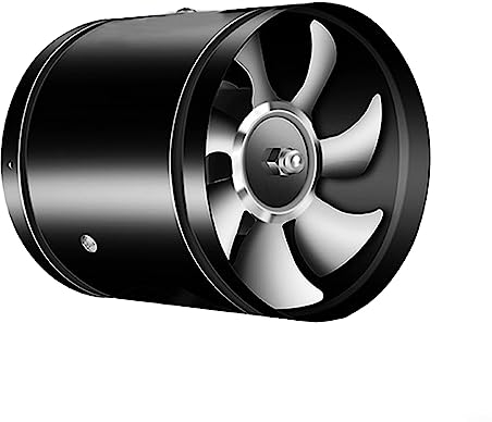 RANRAO Ventilateur Extracteur en Ligne 150 mm, Extracteur en Ligne de Ventilateur de Conduit Silencieux, Ventilateur de Conduit d'extraction de Fumée 600 m³/h Ventilateur de Tuyau en ligne pour Booste