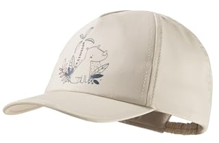 Sterntaler Baseball -Cap Nashorn - Basecap Jungen mit Aufdruck - coole Schildkappe für Babys aus Baumwolle - schützende Basecap für Babys an heißen Sommertagen - beige, 47