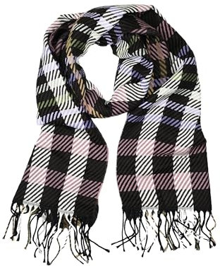 collezione alessandro Italienischer Schal Strisce aus softem, winterlichen Material 200 x 40 cm