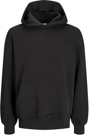 JACK & JONES Male Kapuzenpullover Einfarbig Kapuzenpullover